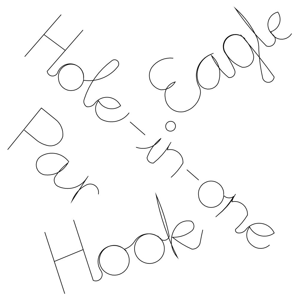 golf words 1 Digital Pattern Sweet Dreams Quilt Studio